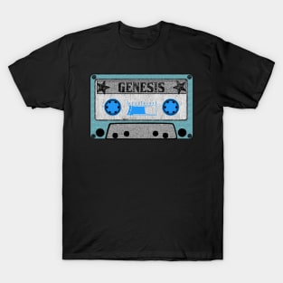 genesis blue cassette T-Shirt